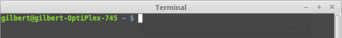 Terminal Linux Mint 17.2